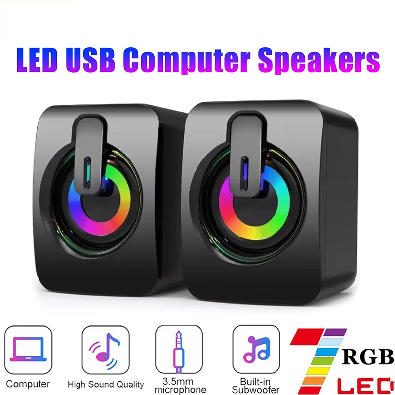 Desk Hifi Setup - Компьютерные колонки HiFi, стереомикрофон, аудиоколонки для