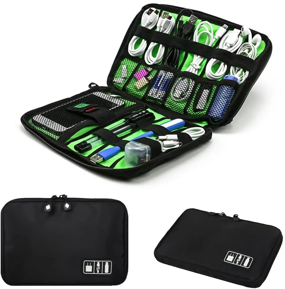 Cable Box Organizer - Набор сумок-органайзеров для хранения кабелей, чехол
