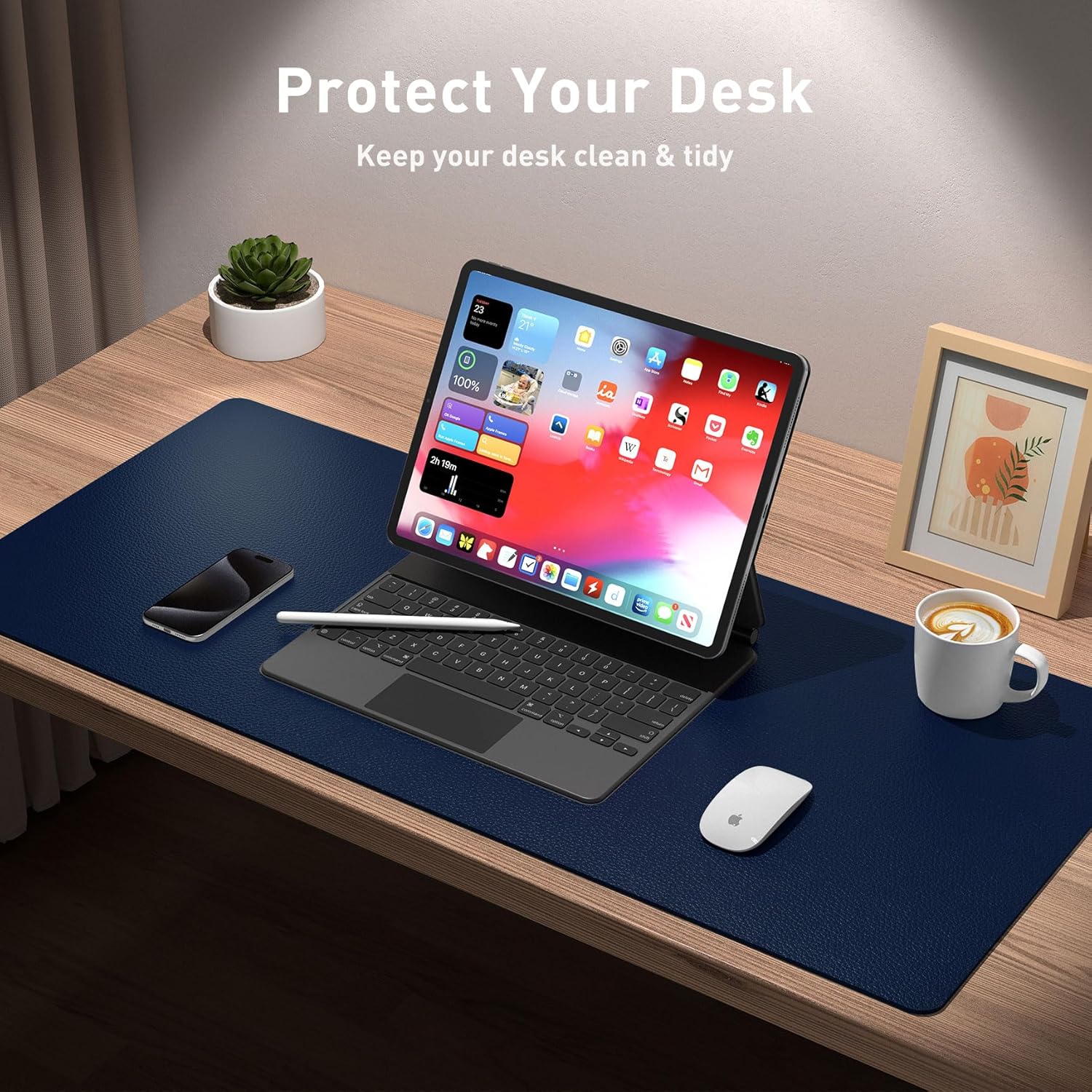 Desk Pad Protector, Office Des – обзор и цена Desk Pad Leather Large