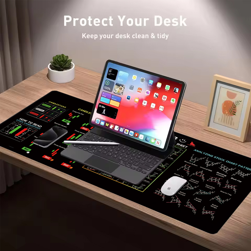 Кожаный коврик для мыши EXCO S – обзор и цена Desk Pad Leather Large