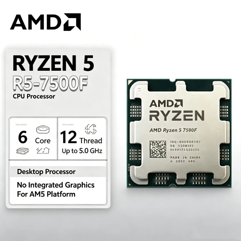 Процессор AMD Ryzen 5 7500F 5н – обзор и цена Amd Cpu Ryzen 5