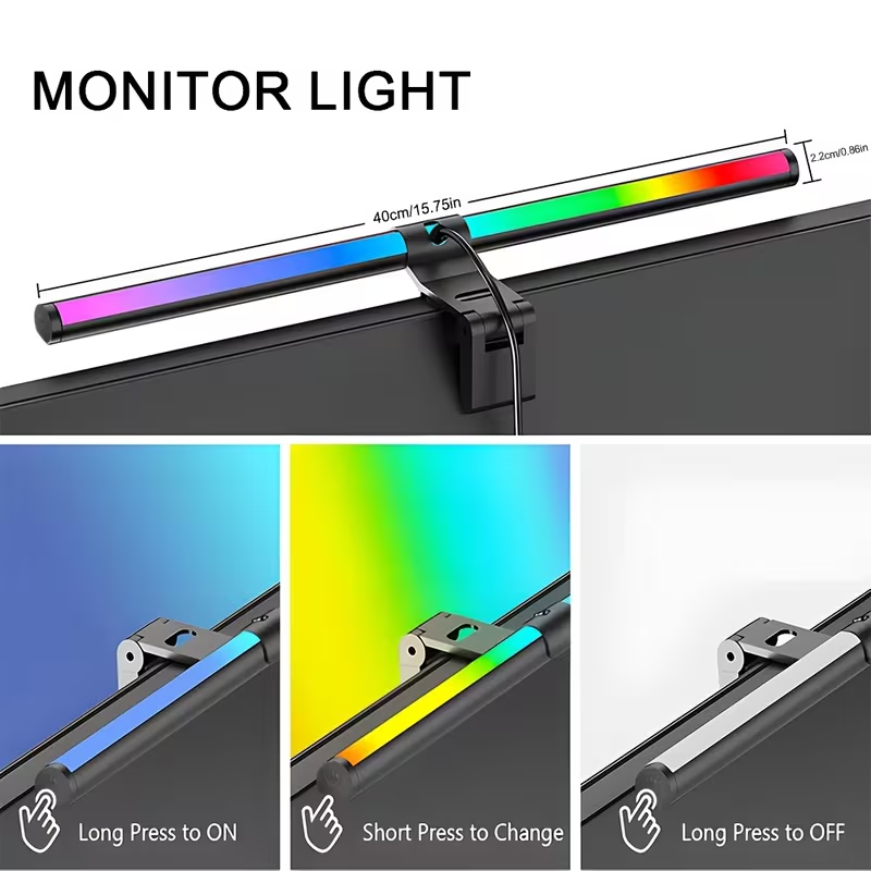 Светодиодная RGB-панель для мо – обзор и цена Desk Room Setup