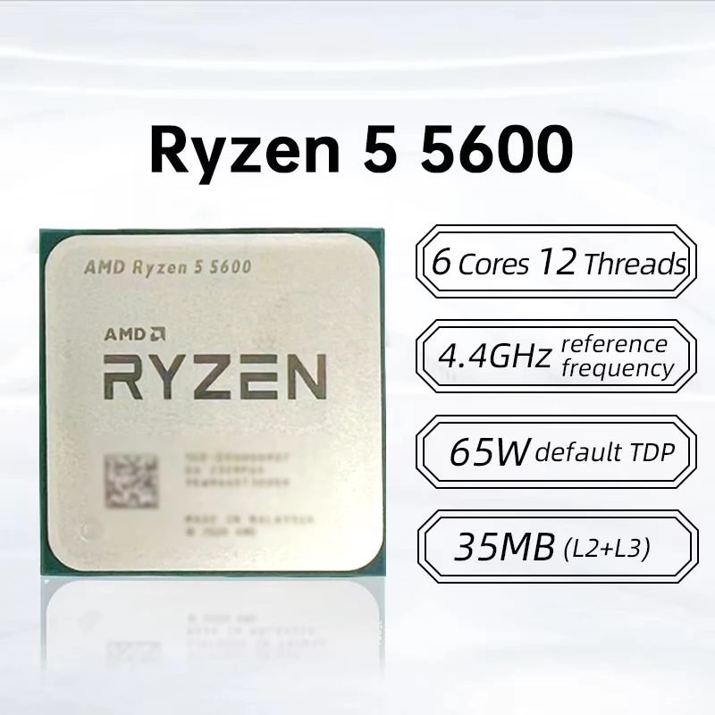 Процессор AMD Ryzen 5 5600 (AM – обзор и цена Amd Cpu Ryzen 5