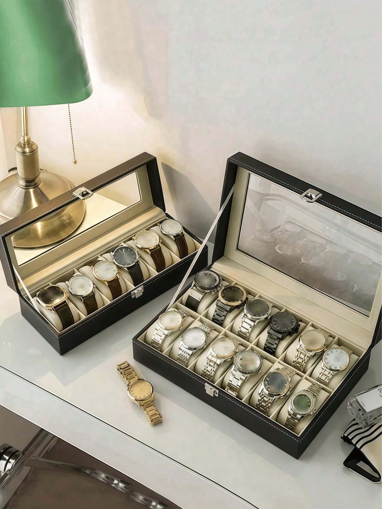 Кожаная шкатулка для часов с з – обзор и цена Cable Box Organizer