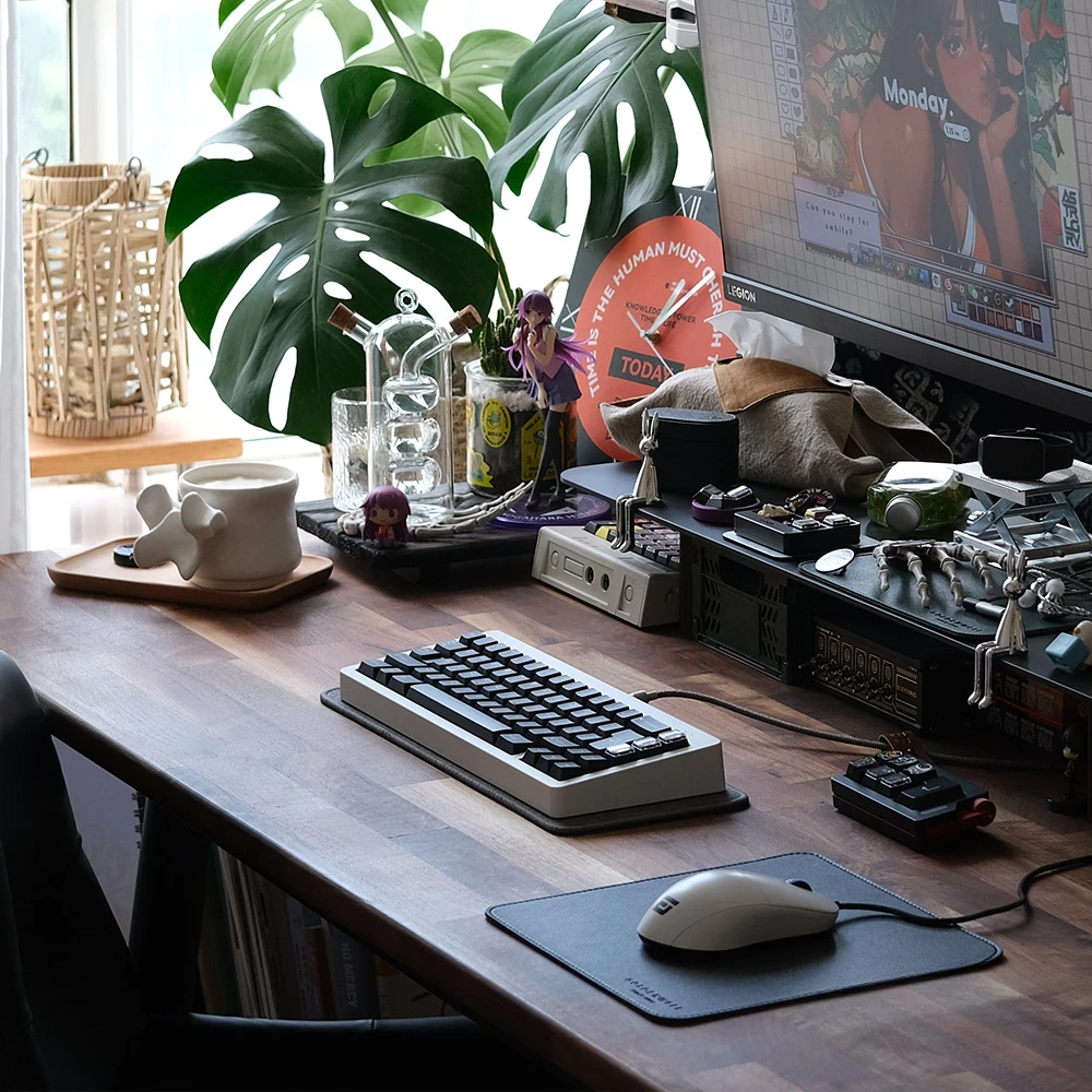 ECHOME льняной HIFI коврик для – обзор и цена Desk Hifi Setup