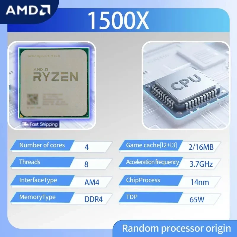 Процессор AMD Ryzen 5 1500X, 4 – обзор и цена Amd Cpu Ryzen 5