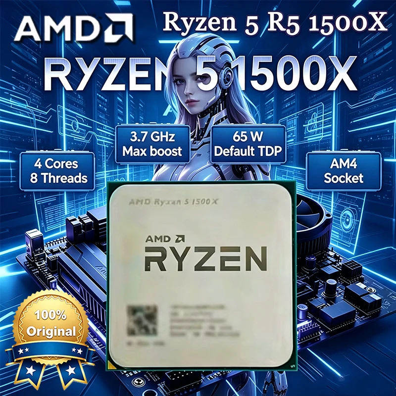 Процессор AMD Ryzen 5 1500X, 4 – обзор и цена Amd Cpu Ryzen 5